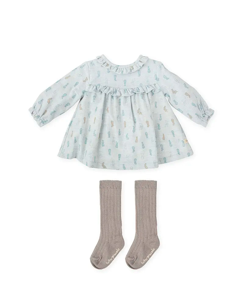 Vestido con calcetines PORCELANA TUTTO PICCOLO