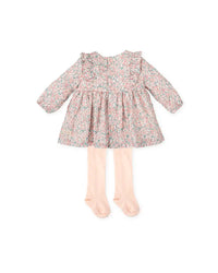 Vestido con leotardos ROSA TUTTO PICCOLO