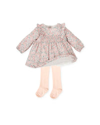 Vestido con leotardos ROSA TUTTO PICCOLO