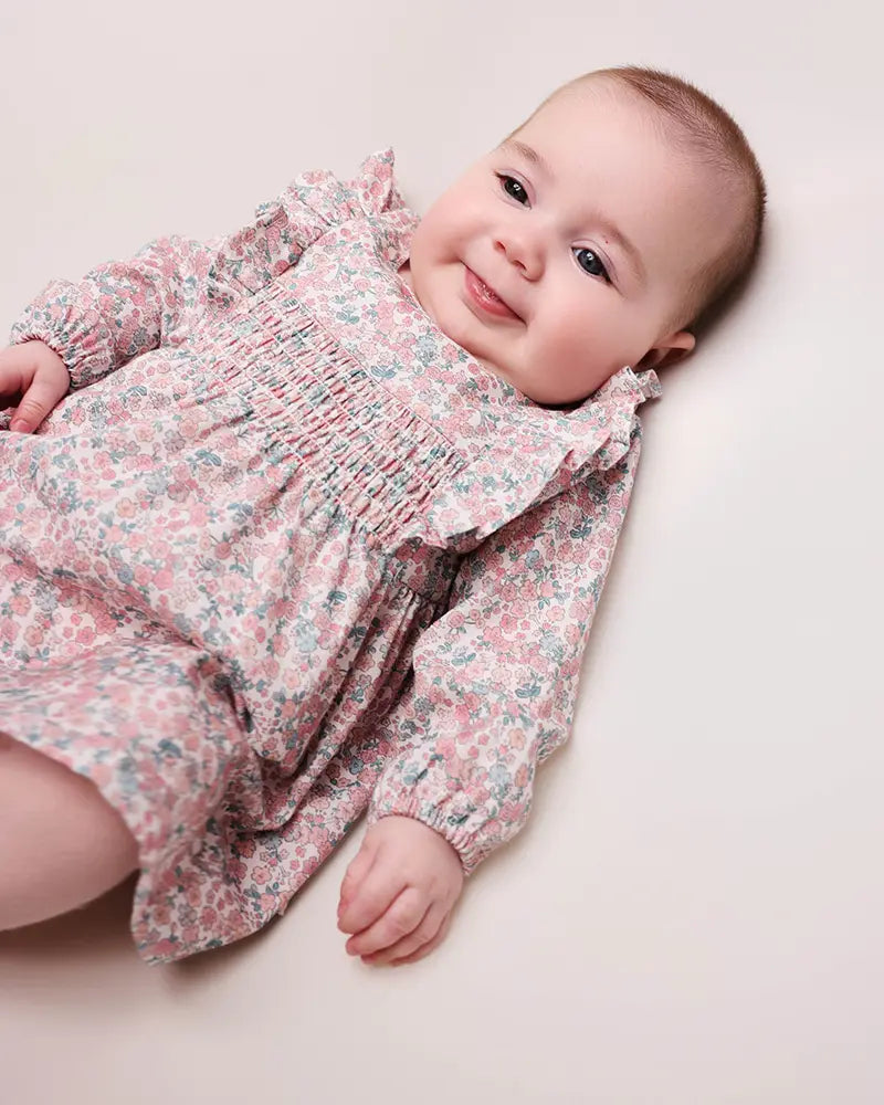 Vestido con leotardos ROSA TUTTO PICCOLO
