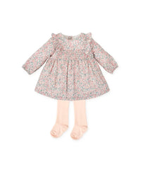 Vestido con leotardos ROSA TUTTO PICCOLO