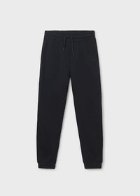 Pantalon Felpa Basico Puños Negro Mayoral