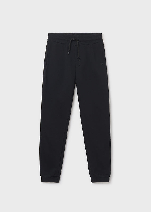 Pantalon Felpa Basico Puños Negro Mayoral