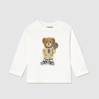 Camiseta manga larga Oso Nata Mayoral