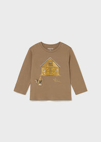 Camiseta manga larga "Play" Granja Caramelo Mayoral