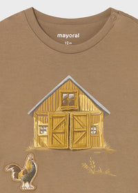 Camiseta manga larga "Play" Granja Caramelo Mayoral