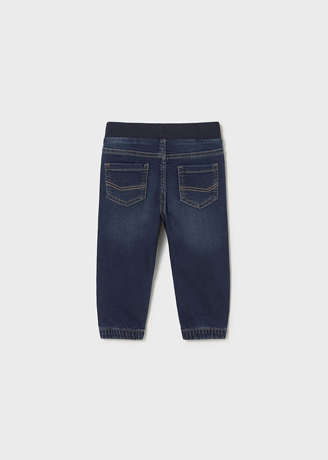 Pantalon Soft Denim Jogger Oscuro Mayoral