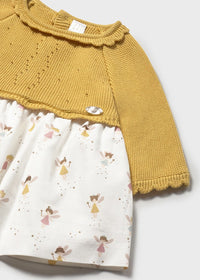 Vestido tricot y plana Mayoral