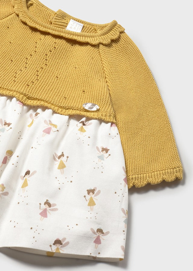 Vestido tricot y plana Mayoral