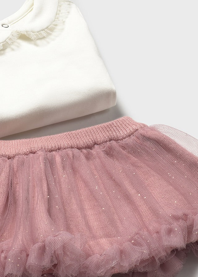 Conj. chaqueta falda 3 piezas Mayoral