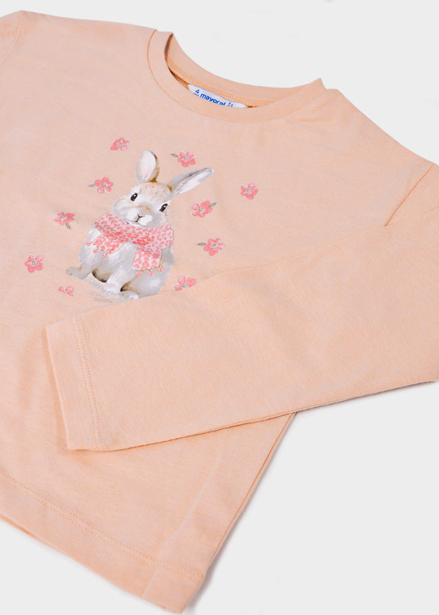 Camiseta manga larga Pastel Mayoral