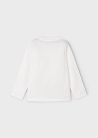 Camiseta manga larga Embossed Nata Mayoral