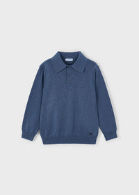 Polo manga larga Tricot Acero Vig Mayoral