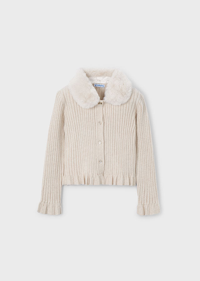 Rebeca Tricot Cuello Pelo Arena Vig Mayoral