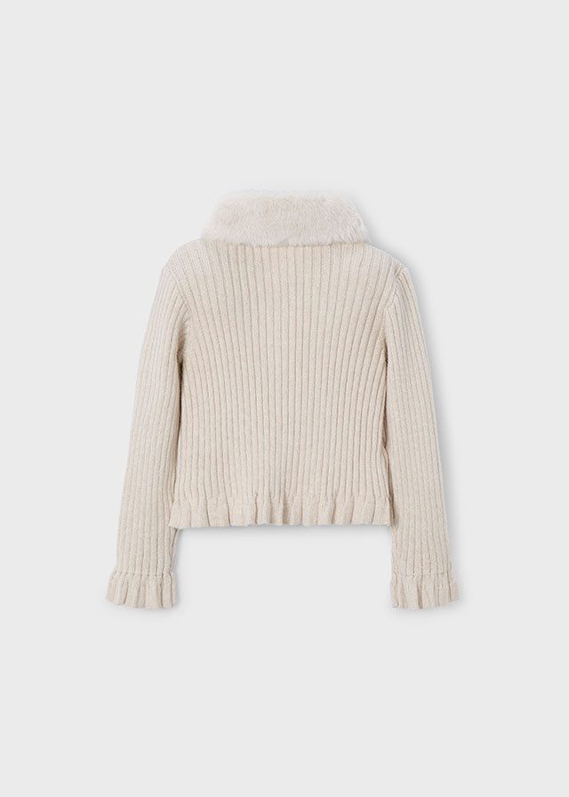 Rebeca Tricot Cuello Pelo Arena Vig Mayoral