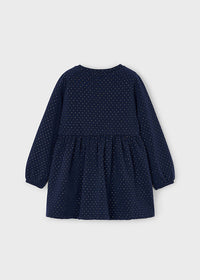 Vestido Felpa Bolso Marino Mayoral