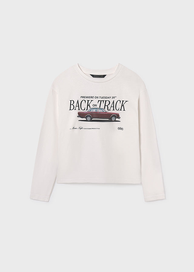 Camiseta manga larga Print Hd Nata-Coche Mayoral