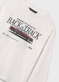 Camiseta manga larga Print Hd Nata-Coche Mayoral