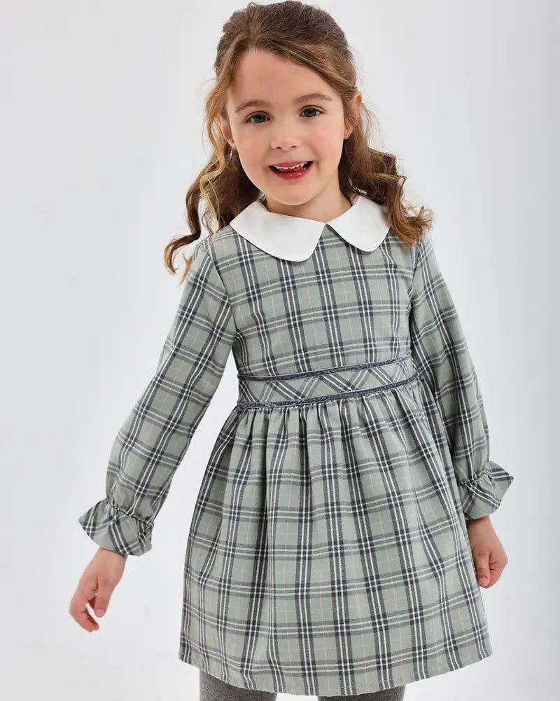 Vestido con leotardos GRIS TUTTO PICCOLO