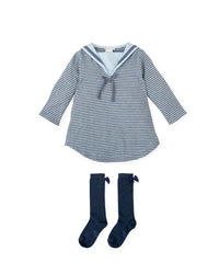 Vestido con calcetines AZUL MARINO TUTTO PICCOLO