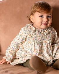 Vestido con leotardos MOSTAZA TUTTO PICCOLO