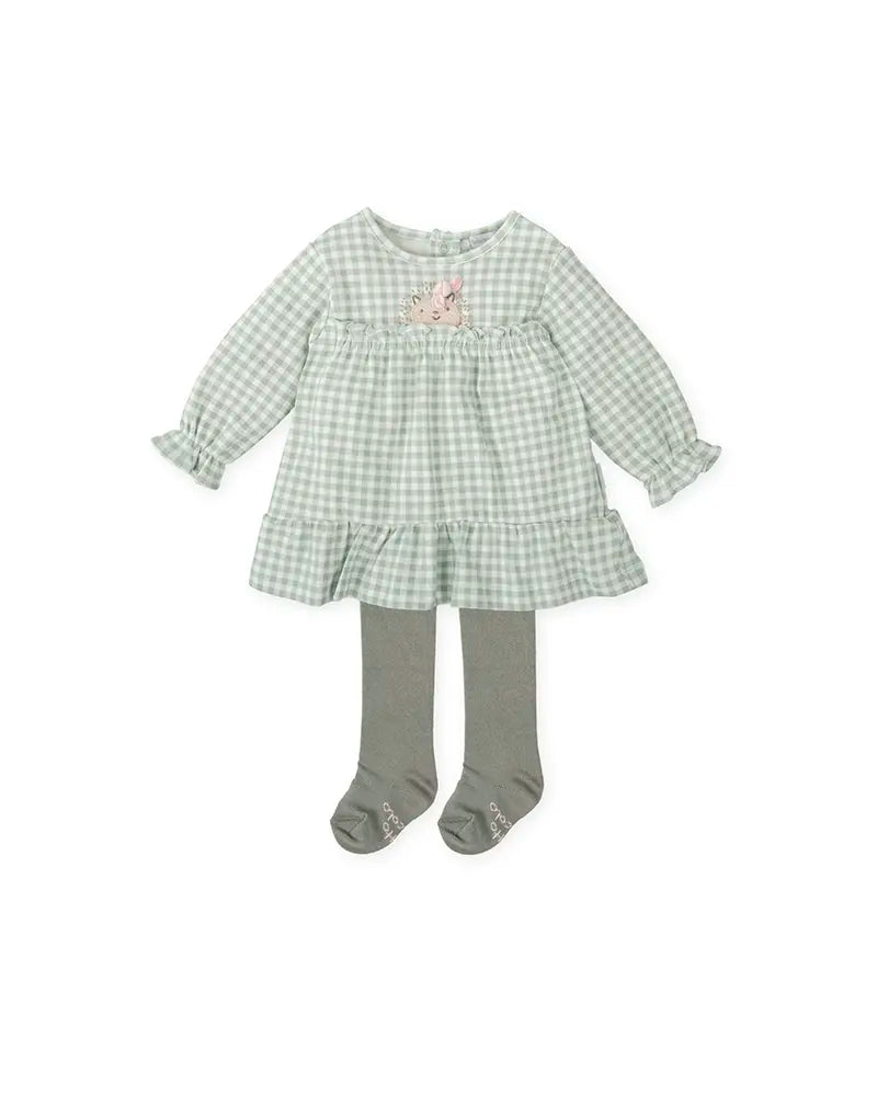 Vestido con leotardos AGUAMARINA TUTTO PICCOLO