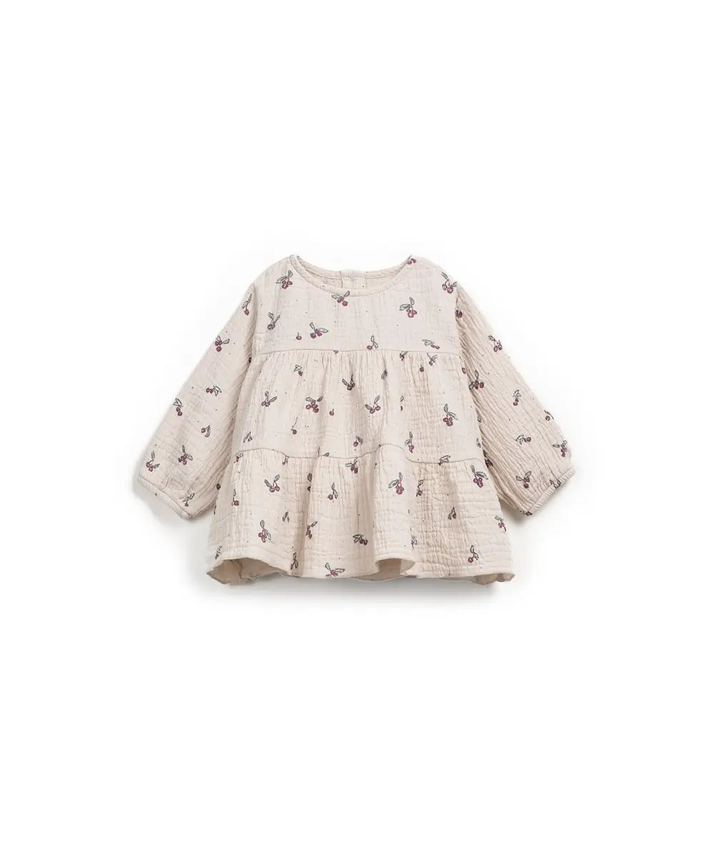 Tunica tejido estampado
