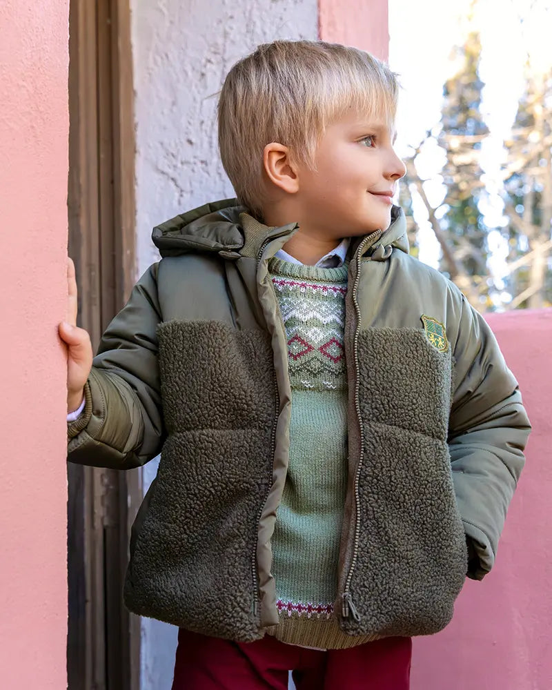 Parka KAKI TUTTO PICCOLO