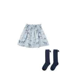 Falda con calecetines PORCELANA TUTTO PICCOLO