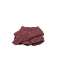 Falda pantalón tejido estampado