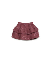 Falda pantalón tejido estampado