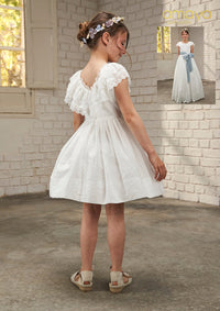 Vestido comunion dos piezas convertible amaya