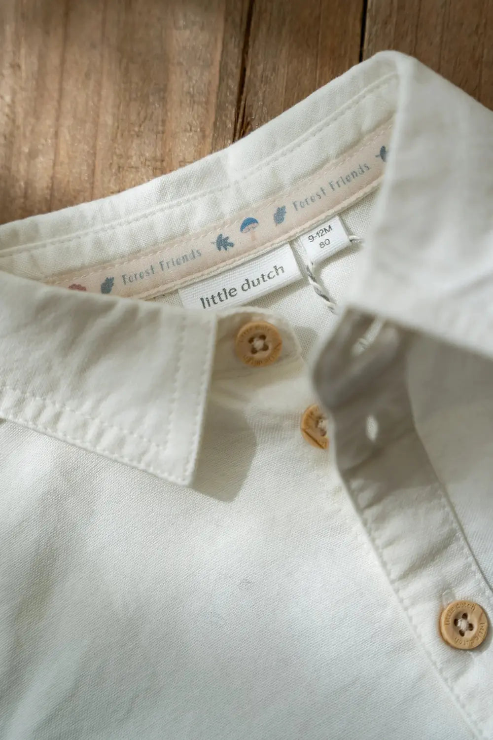 Camisa Blanco roto - Little Dutch