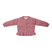 Cardigan de punto fiesta Rosado - Little Dutch