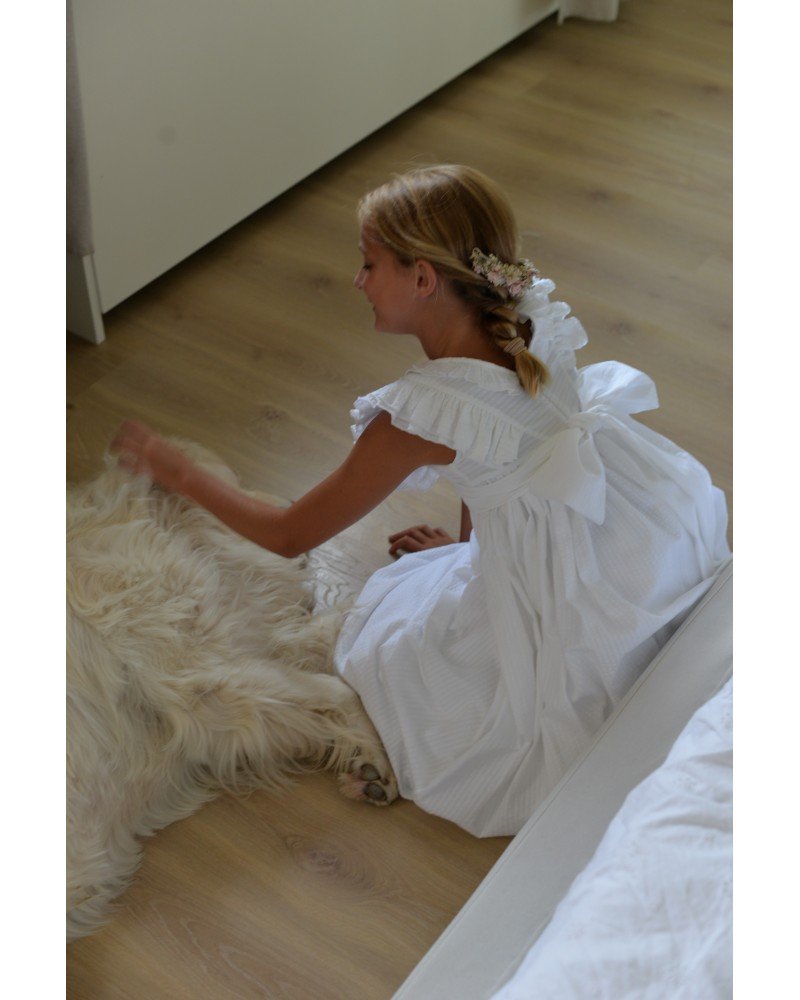 Vestido de Comunión Valentina Nube – Petritas
