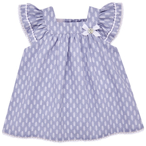 Vestido Geometrico "Porcelana"