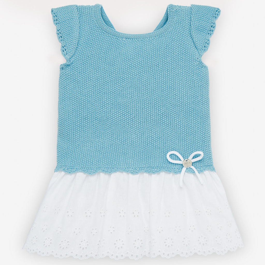 VESTIDO COMBINADO "TORTUGAS" Paz Rodriguez