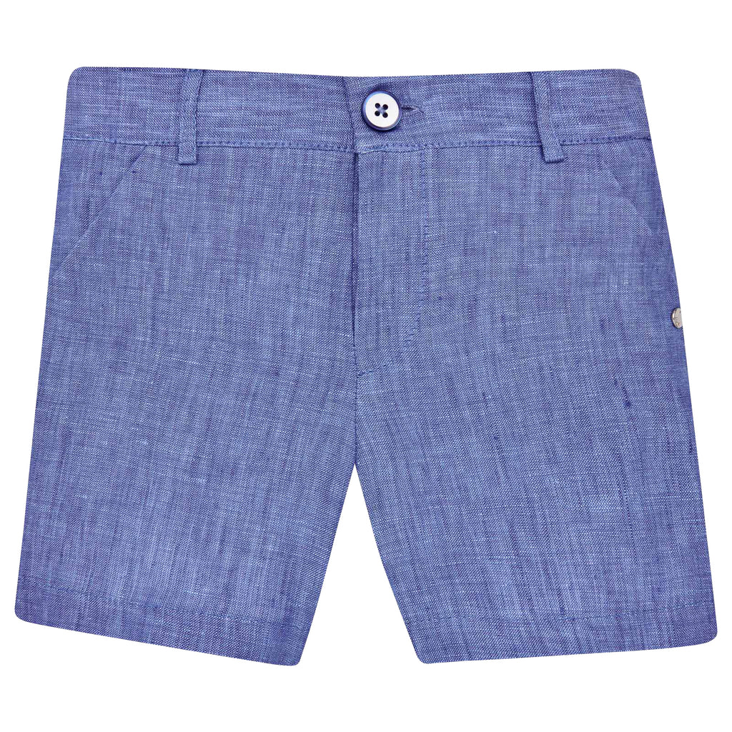 Pantalon corto Paz Rodriguez lino "Terrassa"