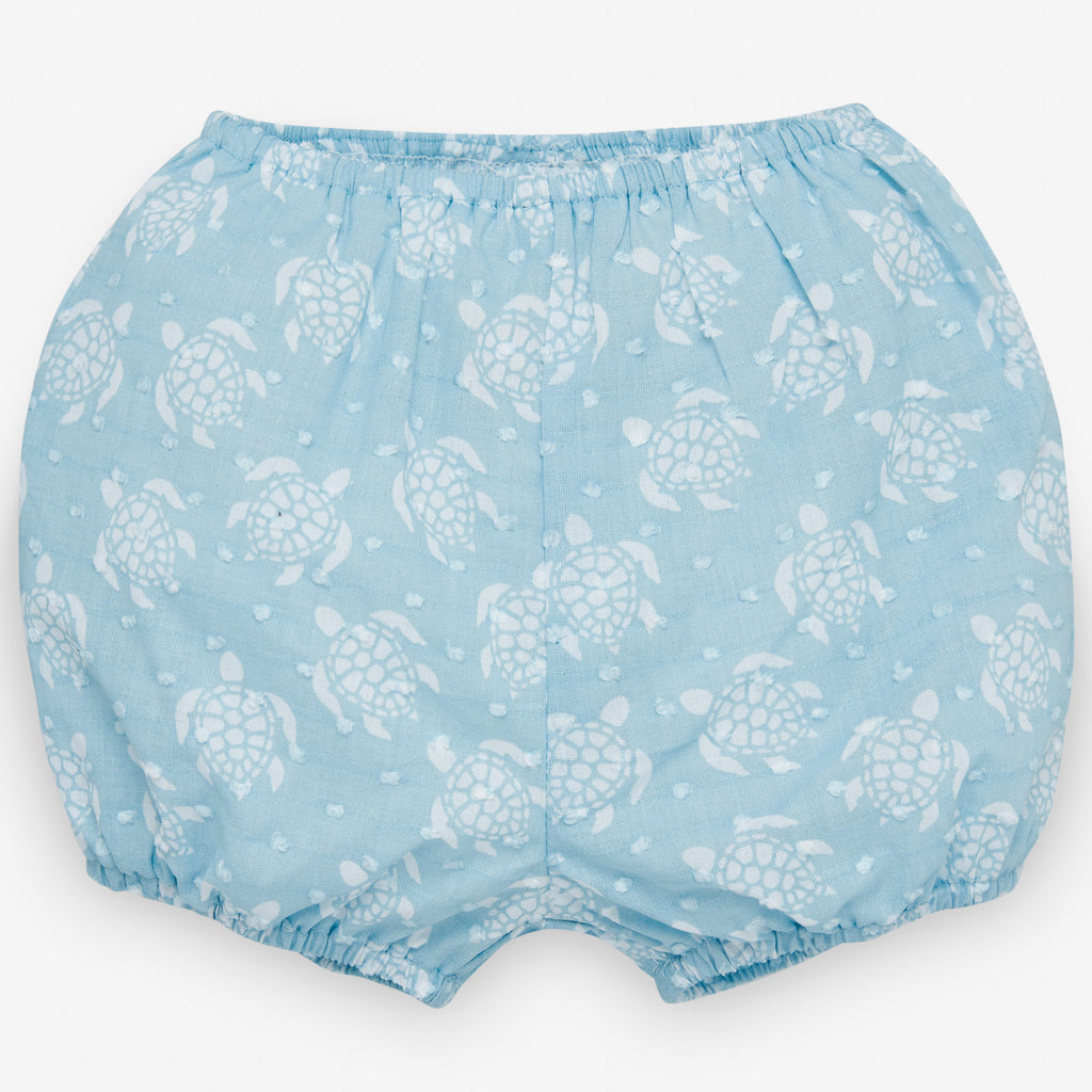 Cubre pañal estampado  "Tortugas" Paz Rodriguez