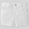 PANTALON CORTO LONETA BLANCO "MILU" . PAZ RODRIGUEZ-