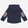 Sudadera combinado cuadros Paz Rodriguez