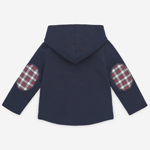 Sudadera combinado cuadros Paz Rodriguez