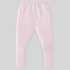 CONJUNTO BEBE 3 PIEZAS CON GORRITO ROSA  PAZ RODRIGUEZ