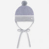 Gorro azul con borla Paz Rodriguez