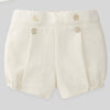CONJUNTO CEREMONIA BEBE. COLOR MARFIL. PAZ RODRIGUEZ