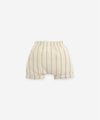 Pantalón corto de rayas con botones decorativos Play Up