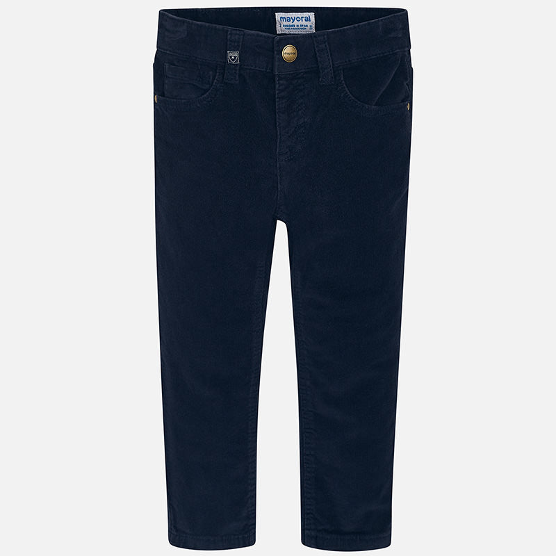 Pantalón Mayoral largo pana básico slim fit niño