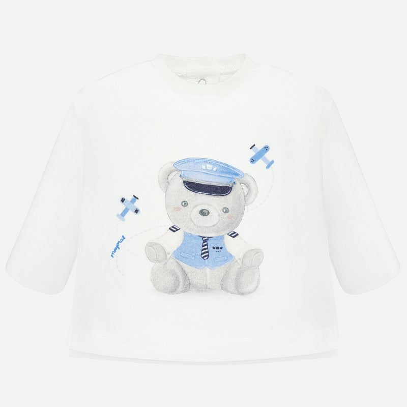 Camiseta manga larga dibujo bebé niño