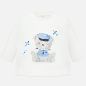 Camiseta manga larga dibujo bebé niño
