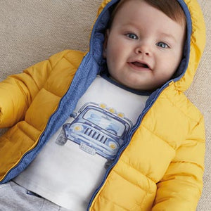 Set Camisetas manga larga estampada bebé niño